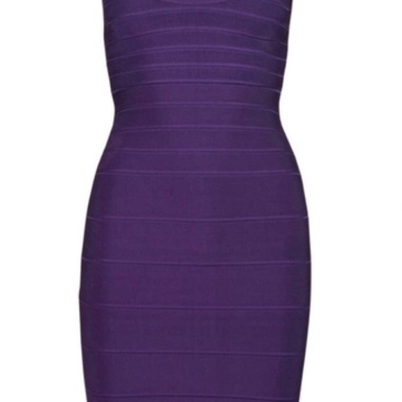 Herve Leger Sydney Scoop Essential Dress - Picture 4 of 10